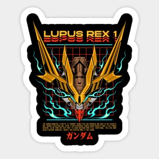 Barbatos Lupus Rex Sticker